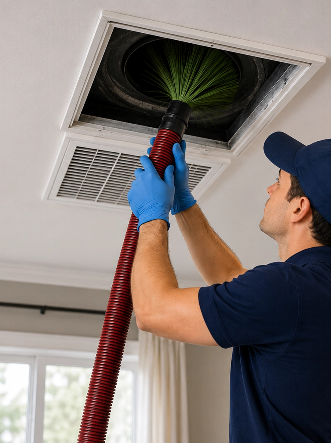 Air Vent Cleaning Process